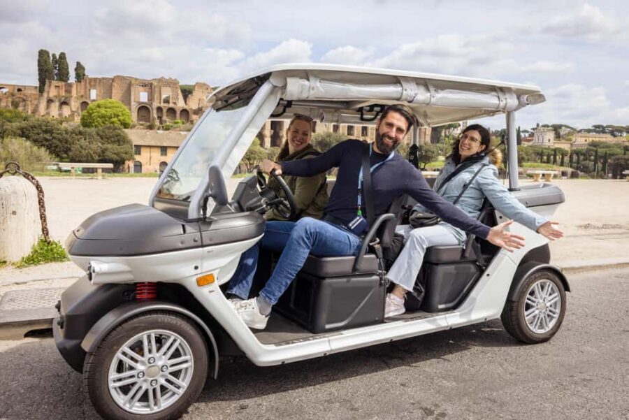 Rome: Private Golf Cart Tour with Driver - Key Highlights at a Glance