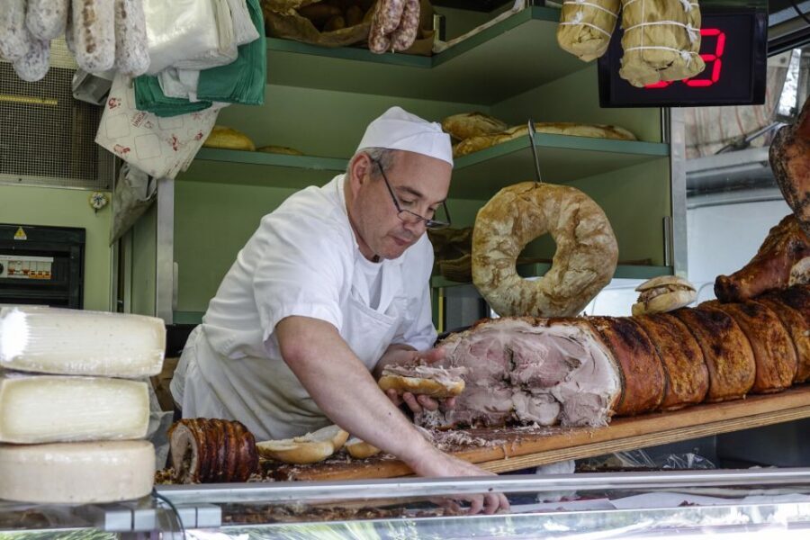 Rome: The Vatican Market Experience Tasting and Class - Vatican stories served with lunch-level context