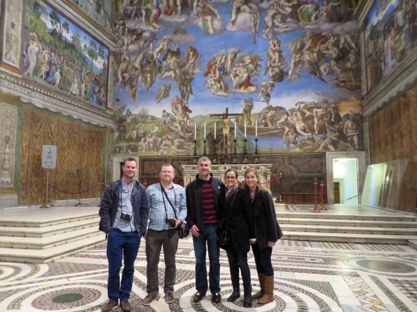 Rome: Vatican at Night Small Group Tour with Sistine Chapel - Courtyard of the Pigna and Torso del belvedere: Quick Stops With Big Impact