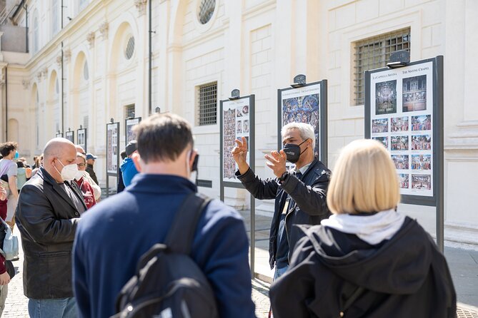 Rome: Vatican Museums Guided Tour with Entry to the St. Peter - Sistine Chapel with only ~15 minutes: make those minutes count