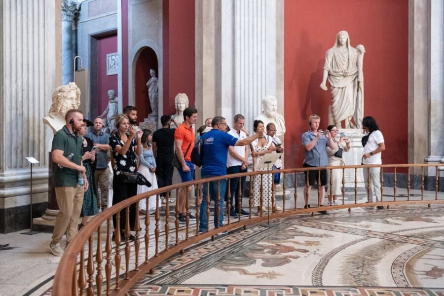 Rome: Vatican Museums, Sistine Chapel & Basilica Guided Tour - Vatican Museums: how the planned route keeps your feet from burning out