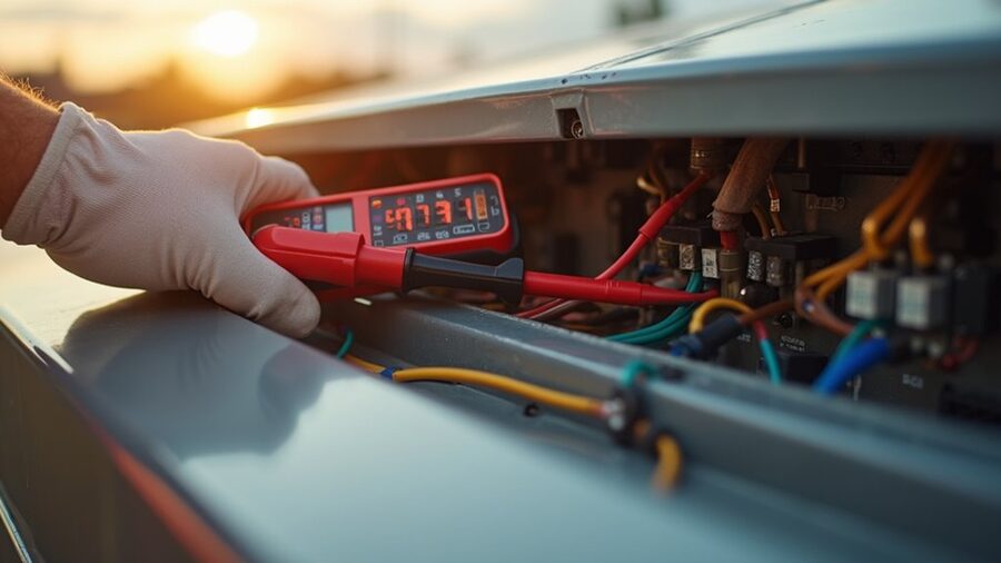 rv air conditioner power management