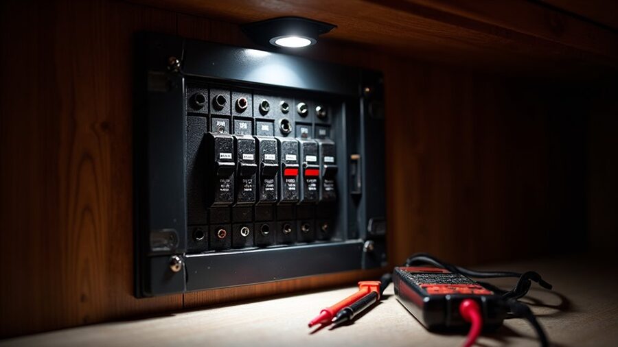 rv breaker panel inspection steps