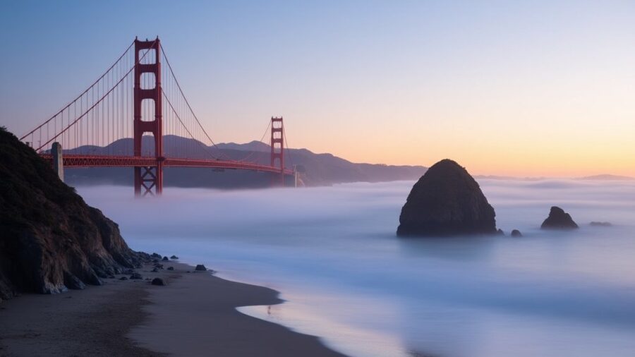 scenic coastal photography route