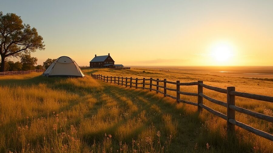 scenic views and camping