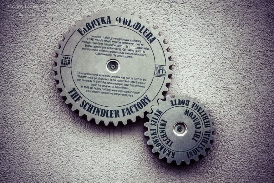 Schindler's Factory + Ghetto in Krakow and Wieliczka Tour - The Ghetto Wall, Houses, and Under the Eagle Pharmacy