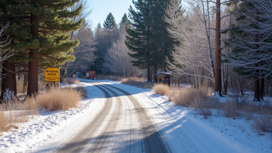 seasonal access and closures