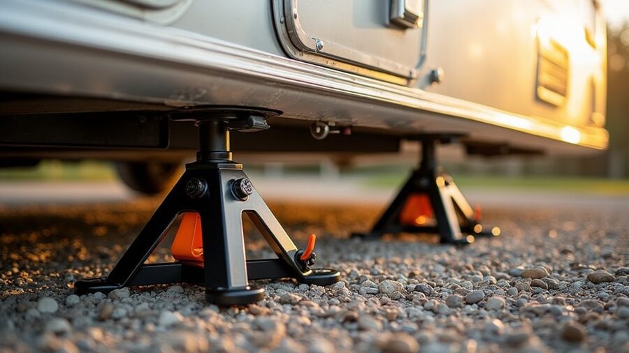 secure your rv stability