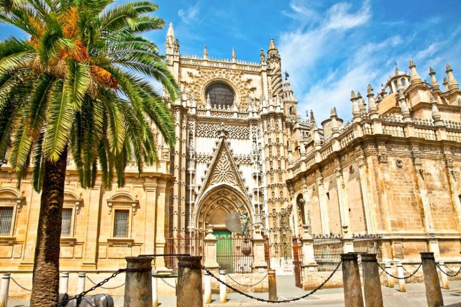 Seville: Cathedral and Alcázar Guided Tour - Climb La Giralda for real city views (not just a photo spot)