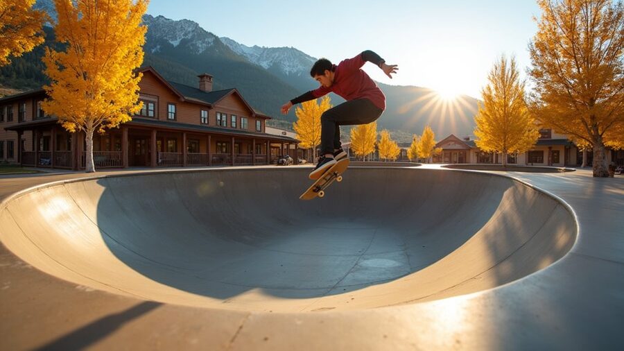 skate relax enjoy explore
