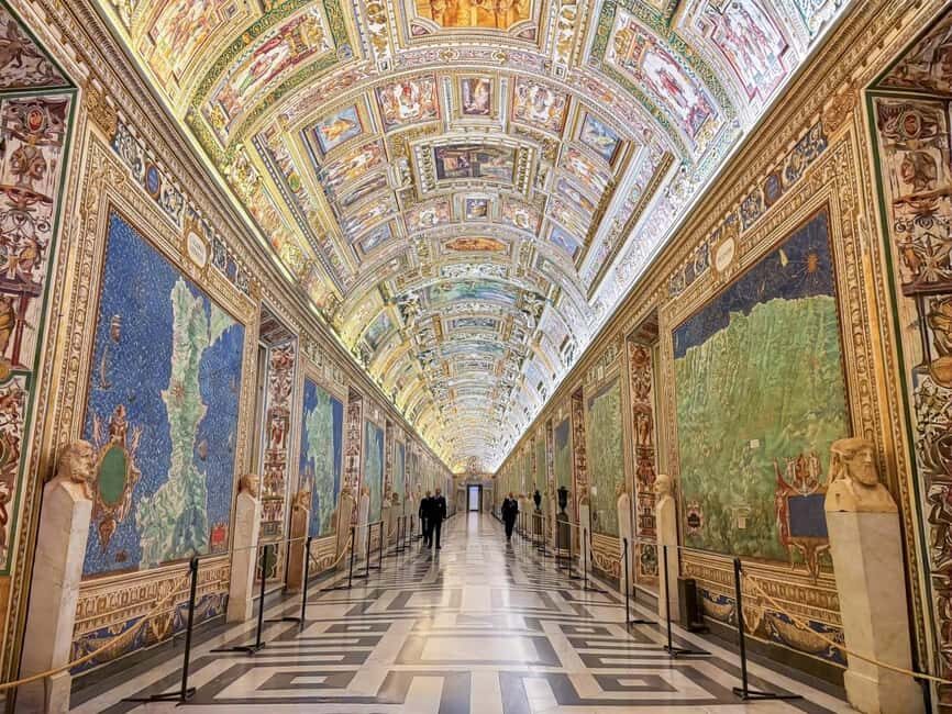 Skip-The-Line Vatican Museum, Sistine Chapel & Basilica Tour - Vatican Museums with a live English guide: how the route is paced