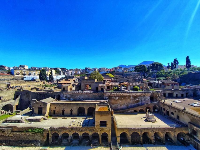 Sorrento: Pompeii & Herculaneum Day Trip Entry and Lunch - Herculaneum: A Roman City Built for Understanding