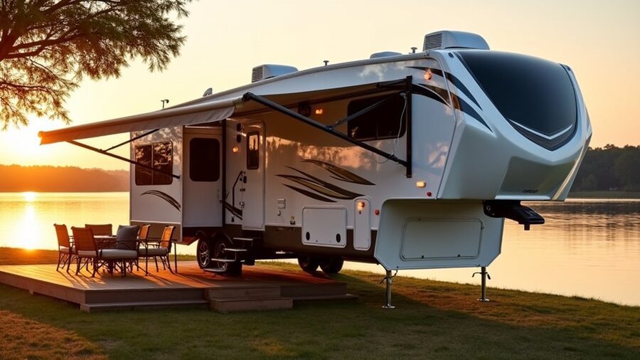 spacious family fifth wheel