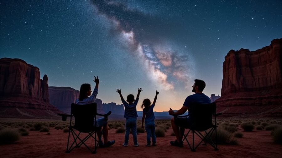 spectacular stargazing in moab