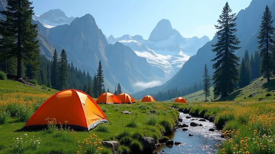 spring camping requires planning