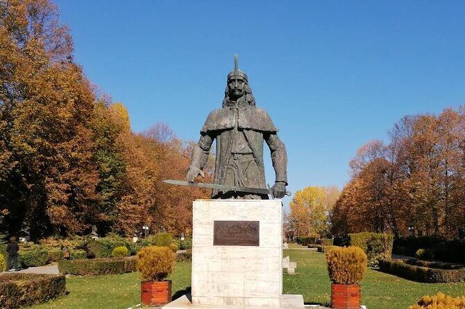 The Real Dracula's Castle in Targoviste, Winery and Dracula' Tomb - Snagov Monastery and Vlad Dracula’s grave on the island