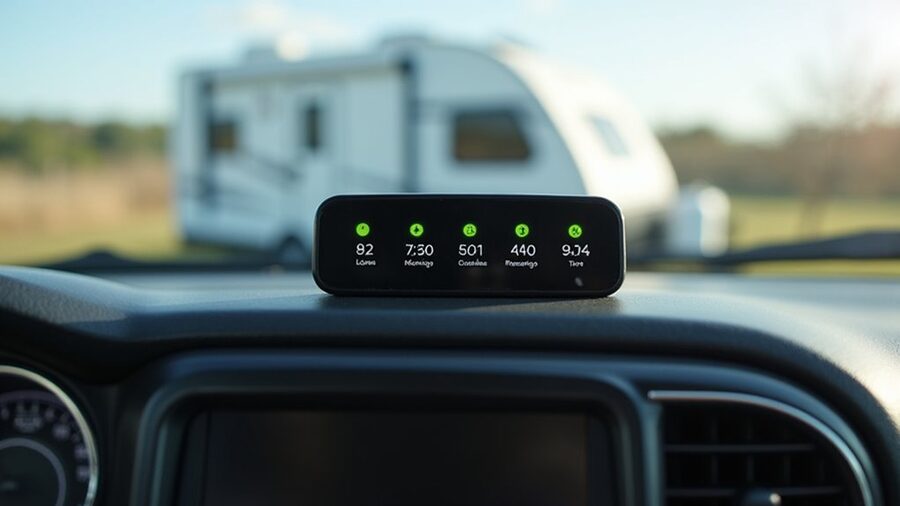tire safety monitoring system