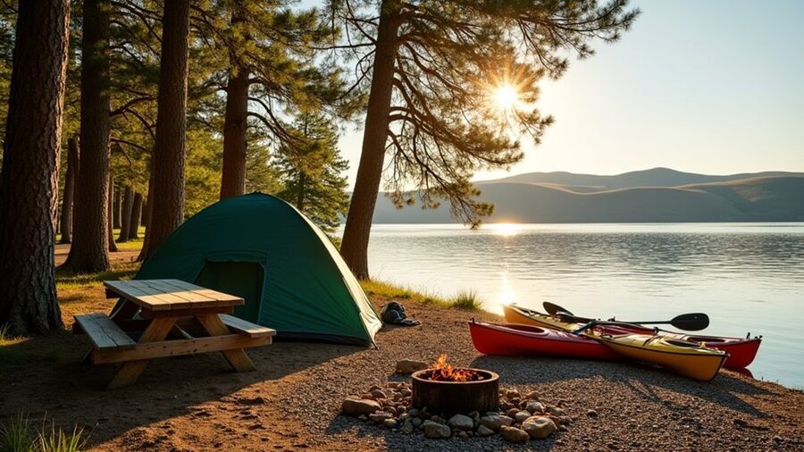 top camping spots north platte