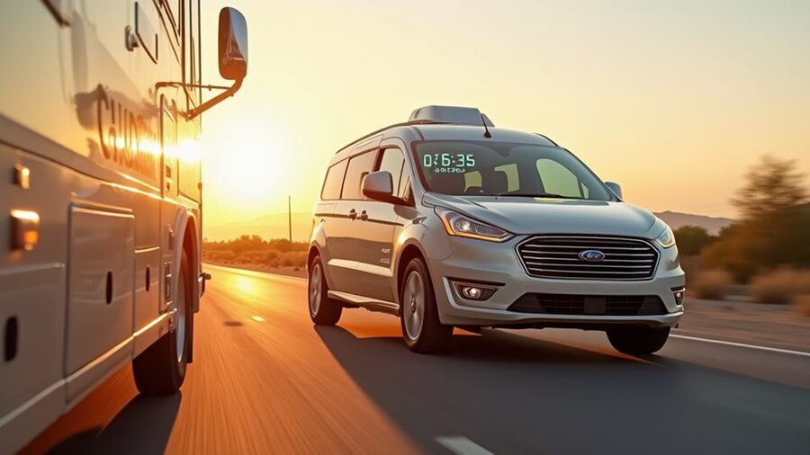 towed vehicle maintenance tracking