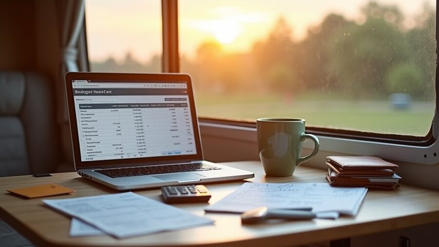 travel trailer rental budgeting