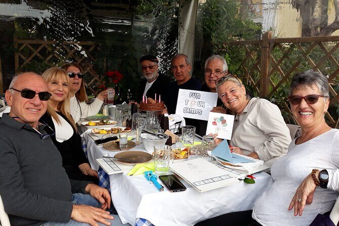 Treasure Hunt Around Acropolis— Private Group - Food and tickets: what’s included, what’s on you