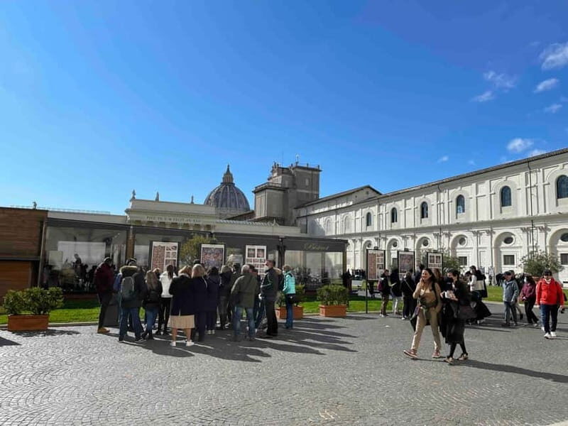 Vatican Museums & Sistine Chapel Entry Ticket - Meeting Point on Piazza della Città Leonina: Quick, Clear, and Easy to Miss