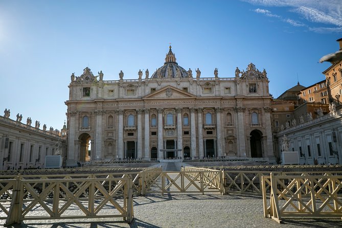 Vatican Museums, Sistine Chapel & St.Peter Basilica Private Tour - St. Peter’s Square Finale: Bernini Statues and the Election Chimney