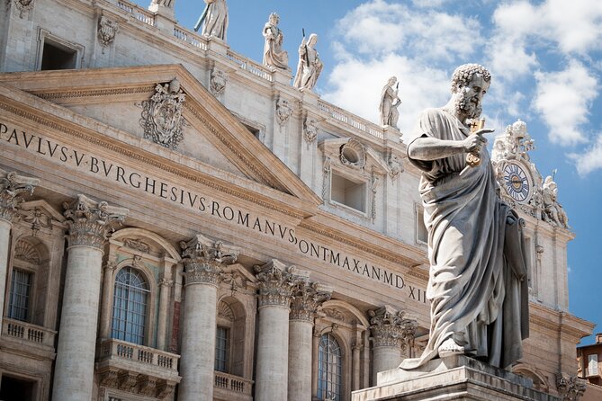 Vatican Pass: Gardens, Museums, Sistine Chapel and Basilica Entry - St. Peter’s Basilica Reserved Entry: The Audio App and the Must-See Stops