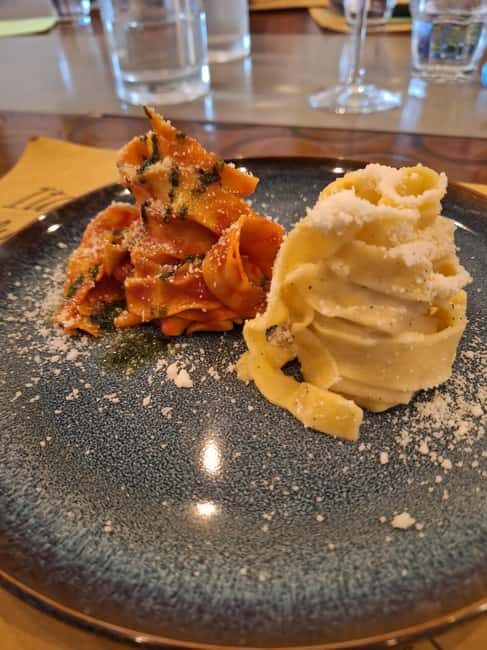 Vatican Pasta Class with 5 Wines Tasting in a cozy Rooftop - The Cooking Flow: Fresh Pasta, Traditional Sauce Lessons, Real Control