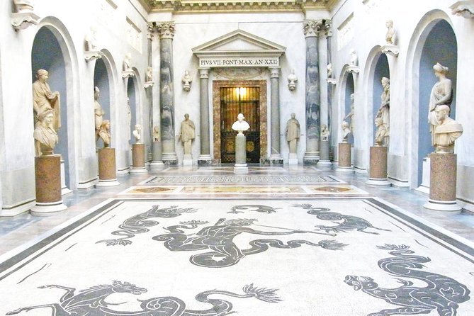 Vatican Tickets & Tour including Sistine Chapel & Raphael Rooms - Vatican Museums first: from Roman finds to Greek myth sculptures