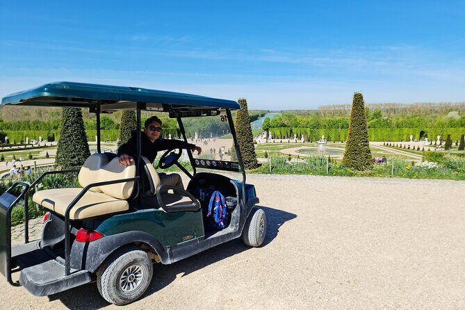 Versailles Golfcart & Bike Guided Tour: Gardens Hamlet Fountains - Le Hameau de la Reine: the Marie Antoinette break