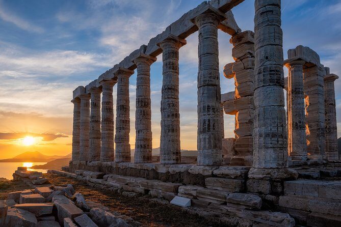 Visit Acropolis Parthenon & Private Luxury Sunset PoseidonTemple - When the sea becomes the finale: Cape Sounion and the Temple of Poseidon